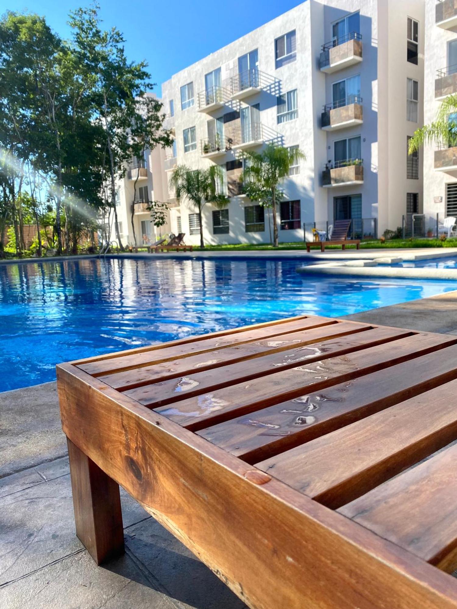 Turquesa, Vive La Magia De La Playa Apartment Playa del Carmen Bagian luar foto